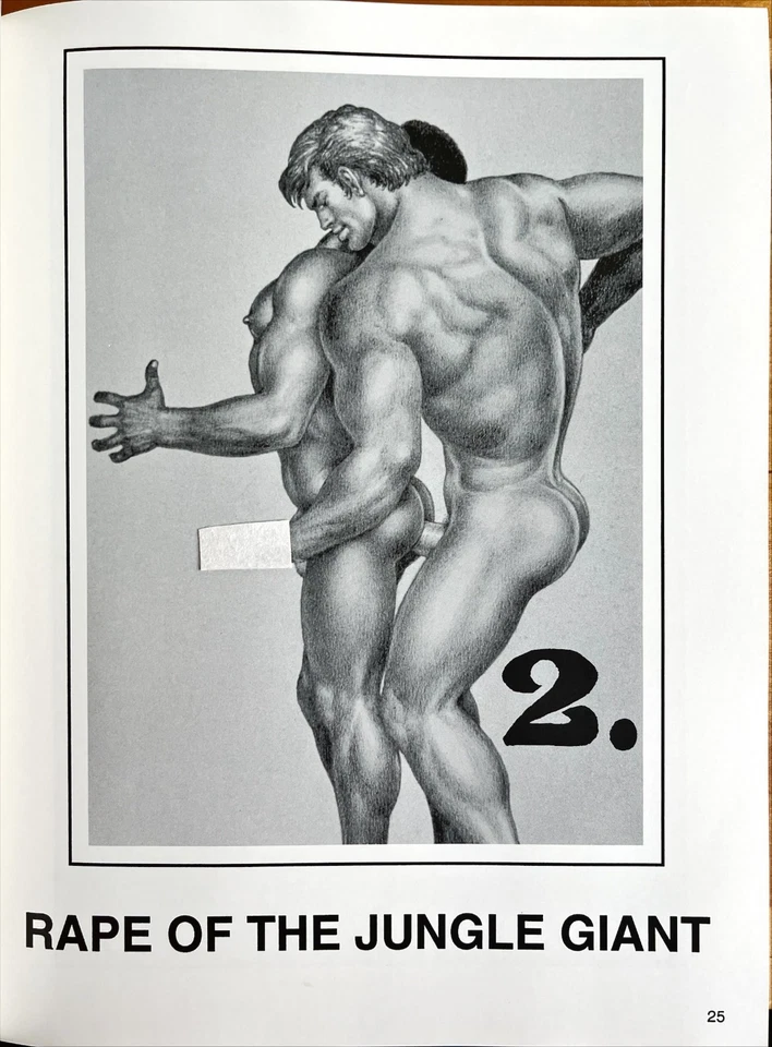 Tom of Finland - Jack & The Jungle, Volumes 1, 2, & 3  illustrated gay storybook - Image 3 of 4