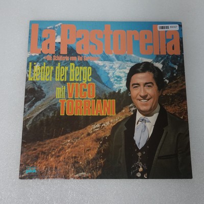 Vico Torriani La Pastorella LP Vinyl Album Record Pop Folk, World, & Country
