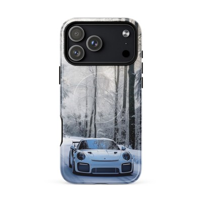 Porsche 911 GT3 Art MagSafe  tough case for iPhone  17 pro, 16, 15