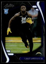 2021 Panini Absolute Larry Rountree III Rookie Los Angeles Chargers #168