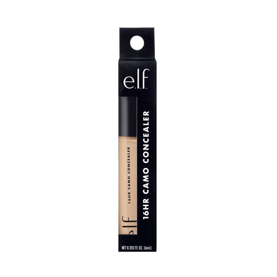 E.L.F. Kosmetik 16HR Camo Concealer Farbton Hellbeige Für Makeup 6Ml - Bild 4 von 4