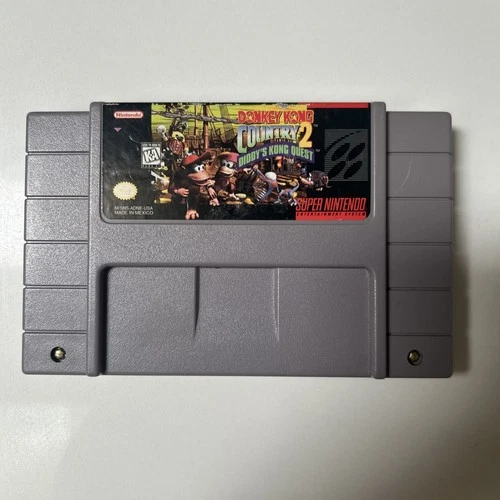 Donkey Kong Country 2 - SNES - Cartridge [Authentic, Tested]