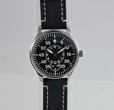 Orologio Unitas 6498 Swiss Flieger Tipo B Pilot Uomo 44mm Nuova Costruzione Master Service