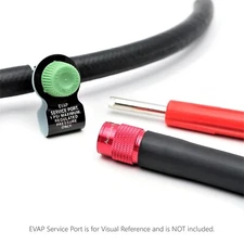 EVAP Smoke Machine Service Port Adapter Connector Kit w/ Valve Tool Leak Tester