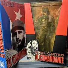 FIDEL CASTRO - EL COMANDANTE 12" Action Figure 1:6 - Blitzkrieg Toyz 2000 - NEW