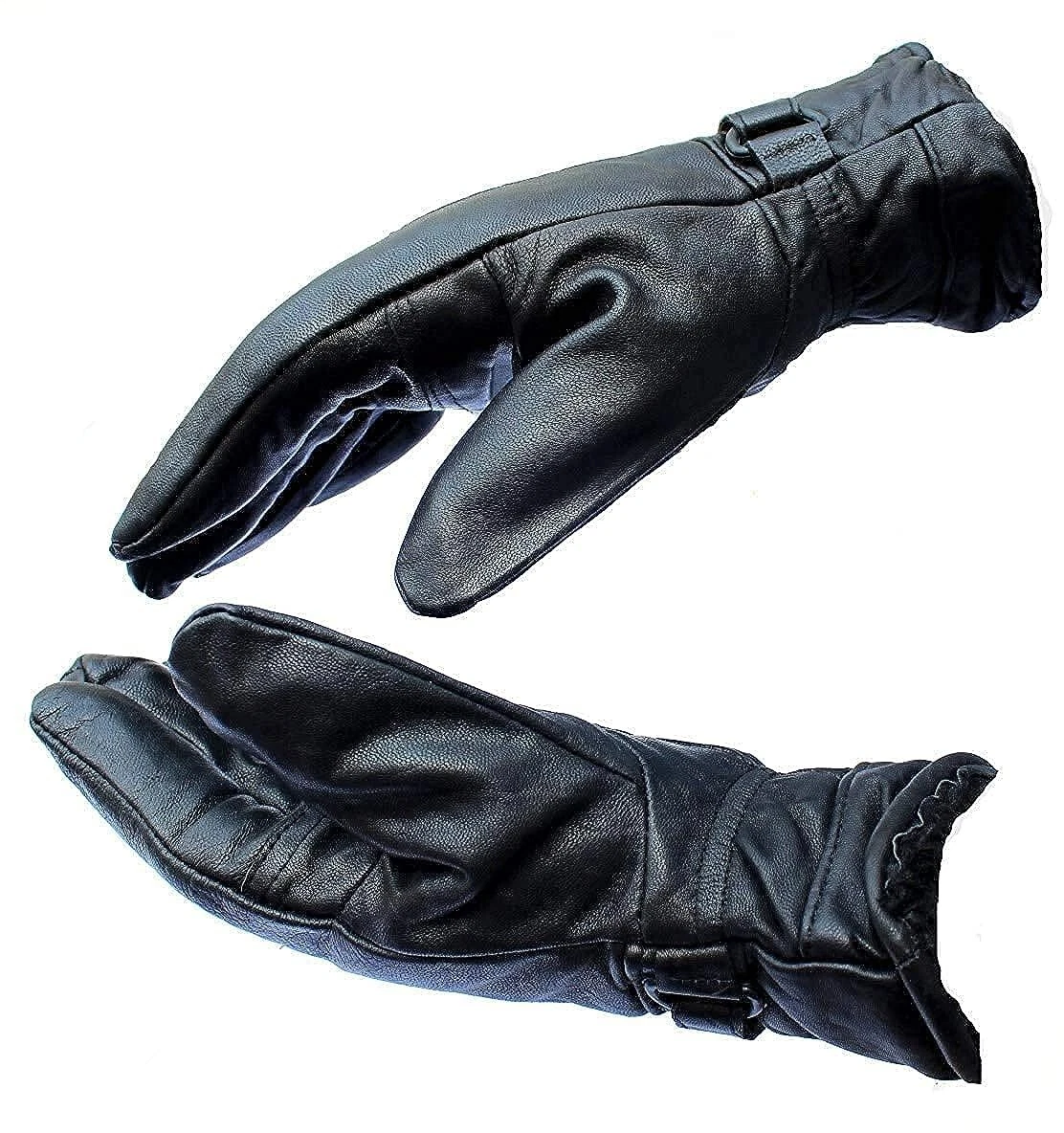 Genuine leather 2024 mens gloves