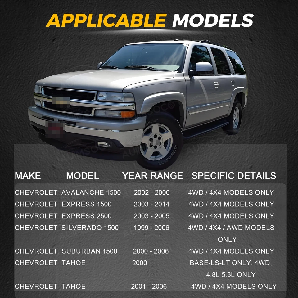 Unidade con Rodamientos Delanteros Completo para For 2002-2006 Cadillac Escalade - Image 2 of 4