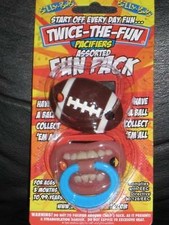 Football Baby Pacifier 2 pack Boys Girls Teeth Infant Shower Sports Gift