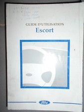Ford ESCORT 1998 + XR3i + cabriolet : notice d'utilisation et d'entretien