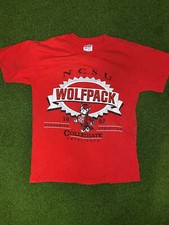 90s NC State Wolfpack - Vintage College Tee Shirt Medium