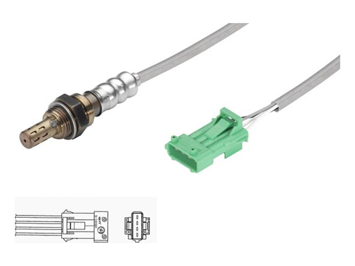 Sonde Lambda 9636968780 Pour Citroën Peugeot 308 1.4/1.6 16V - MDKAUTOPART - Garantie 1 An