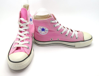 baby pink chuck taylors