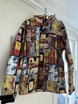 Unique Sessions Ski/ Snowboard Jacket. Men's Small. Pockets Galore & RECCO 