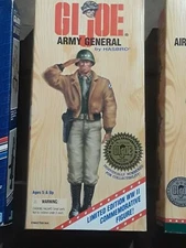2 Vintage 1996 GI Joe Airborne Military & Army General Police Action Figures NIB