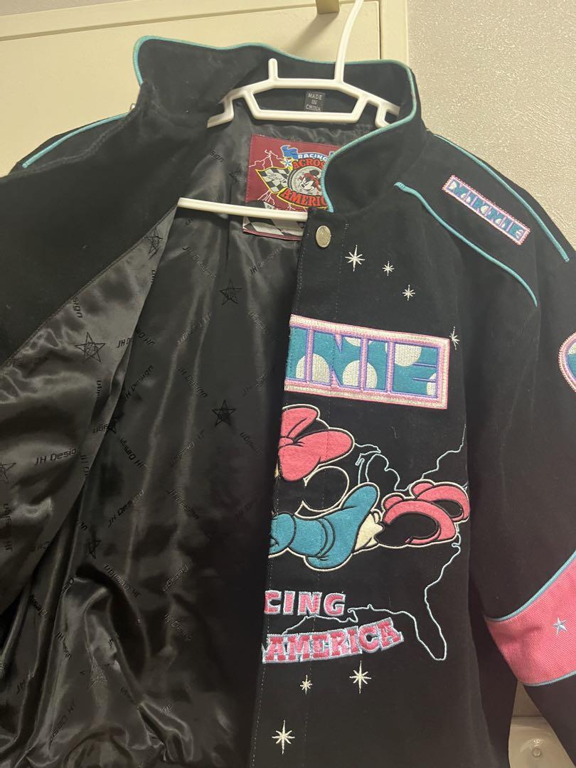 JH Design NASCAR Disneyミニー ナスカー ジャケット JH Design NASCAR Disneyミニー ナスカー ジャケット Jeff Hamilton
