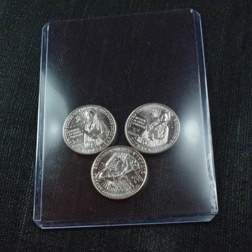 2024 D Zitkala-Sa Quarters in Extremely Fine Condition (3 Coins) Free Shipping! - Picture 6 of 6