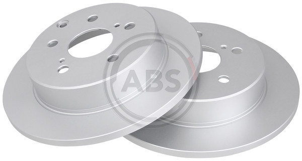 Rear Set 2x Brake Discs A.B.S. 17808 for Toyota/Lexus RAV 4/HS (09-21)