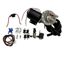 28146 Vacuum Pump 12V Brake Booster Rotary Vacuum Pump kit -12 Volt, "2 WIRE HOO