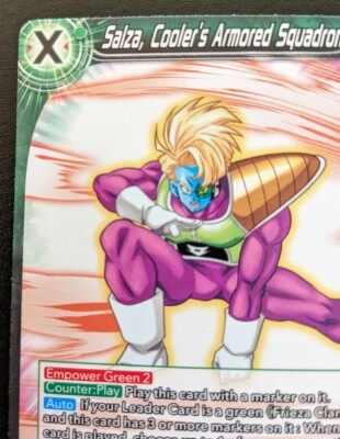 Salza, Cooler's Armored Squadron BT17-062 Rare Ultimate Squad