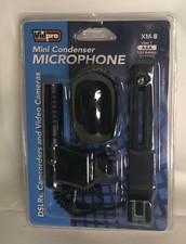 Vidpro Mini Condenser Microphone for Digital SLRs Video Cameras Camcorders XM-8