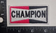 Champion Spark Plug Hook / Loop Tactical Quality Patch Fast Shipping 