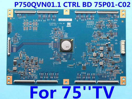 Original   T-con Board P750QVN01.1 CTRL BD 75P01-C02 75'' For TV #W1