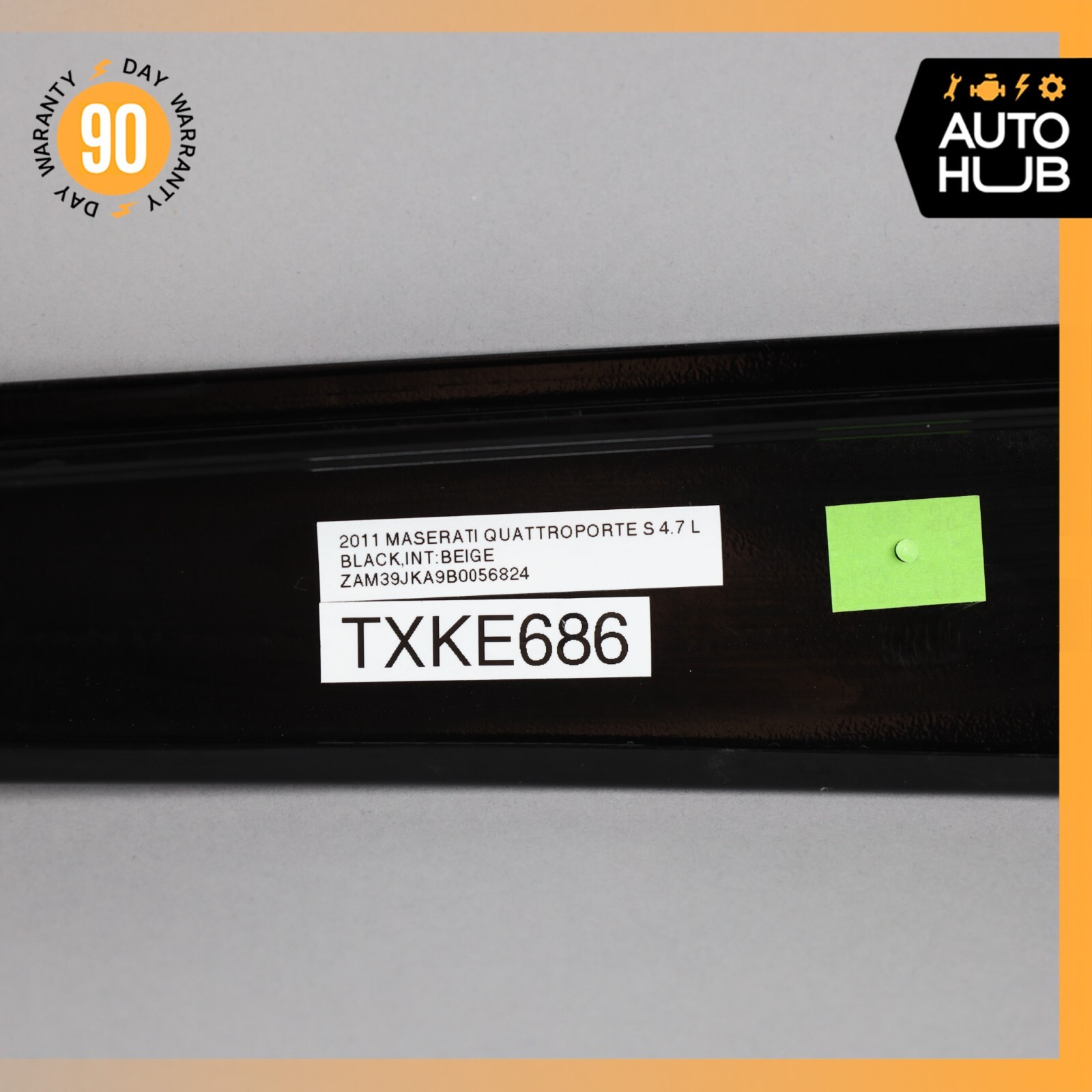 03-13 Maserati Quattroporte M139 Exterior B-Pillar Moulding Trim Left Side OEM