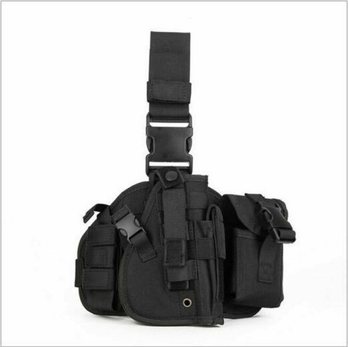 Tactical Military Men Thigh Fanny Pack Utility Waist Drop Leg Bag Belt Pouch Bag - Picture 9 of 13