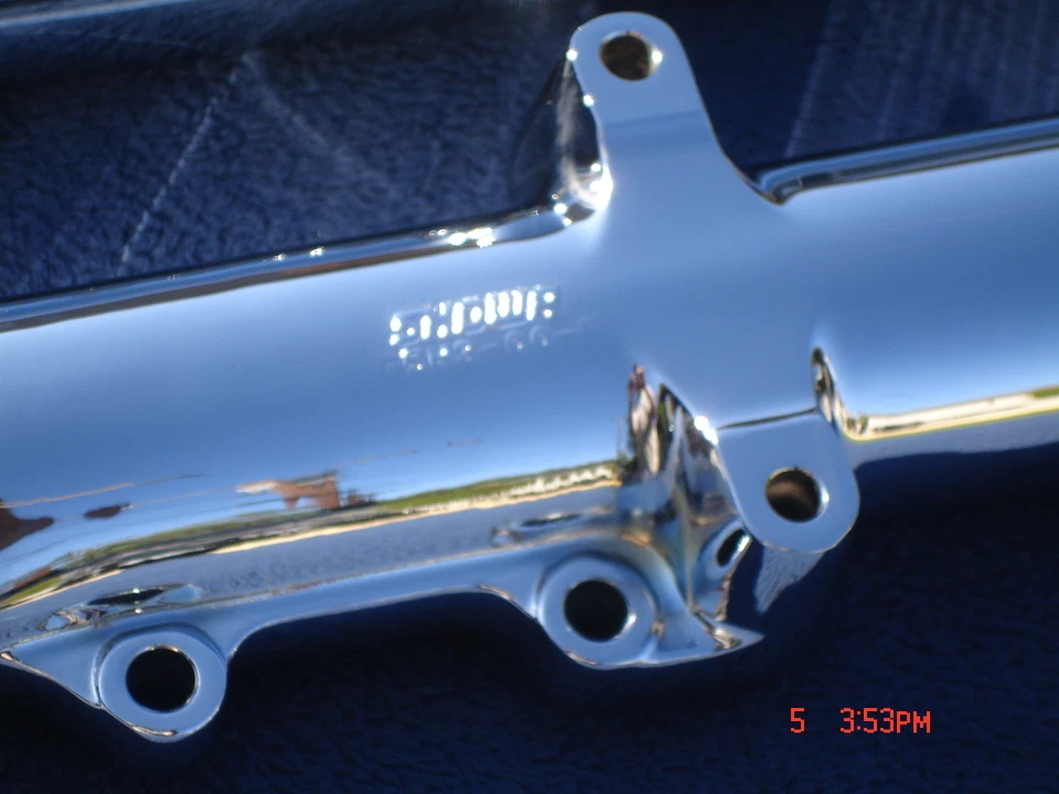 HARLEY CHROME TOURING LOWER LEGS 14-23 Road Glide FLTR Exchange Program 45500171 - Image 4 of 4