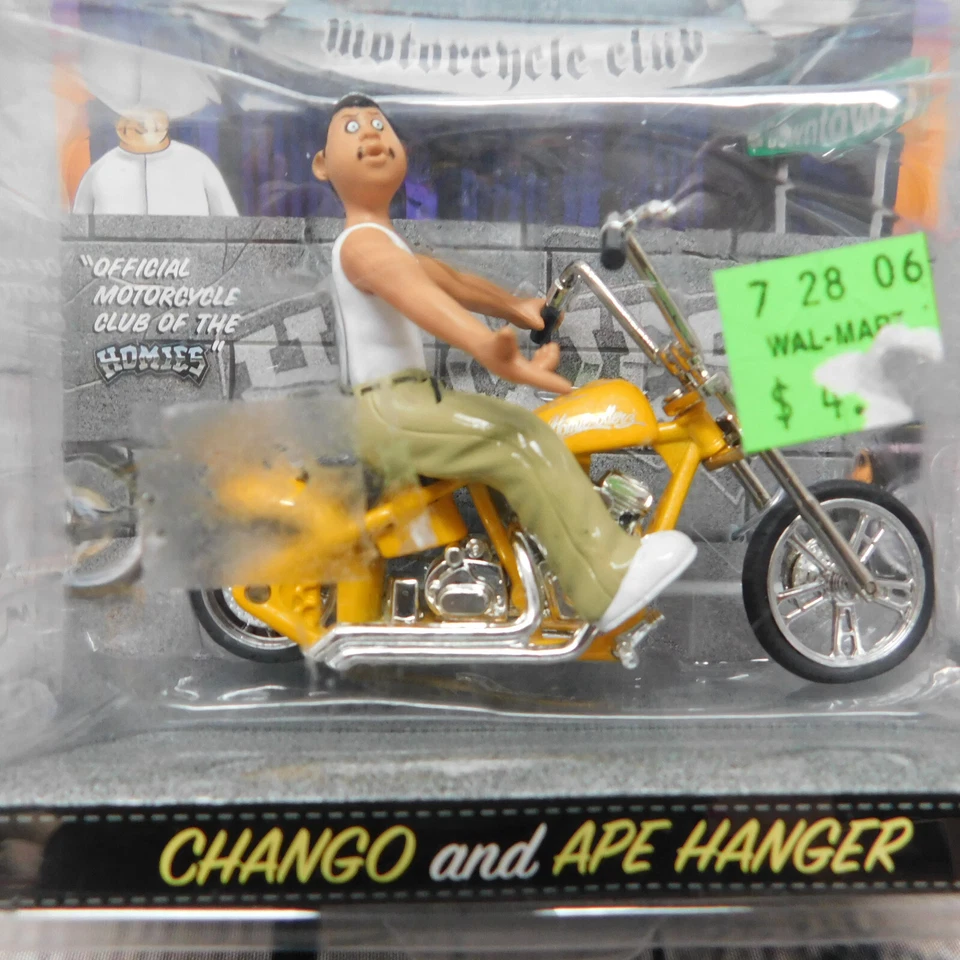 Chango and Ape Hanger Homie Rollerz MC Motorcycle Club 1/24 Scale Jada - SEALED - Image 3 of 4