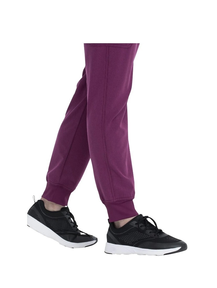 Scrubstar Women's Supreme Stretch Yoga Jogger Scrub Pant Wine Sizes XS