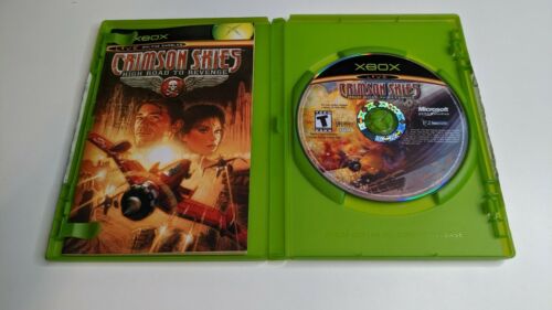 Crimson Skies: High Road to Revenge - Original Xbox Game CIB FREE SHIPPING !! - Picture 1 of 2