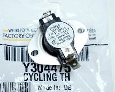 GENUINE Maytag Whirlpool WPY304475 Dryer Cycling Thermostat Y304475 NEW OEM