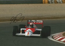 Alain Prost "McLaren" Autogramm signed 20x30 cm Bild