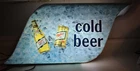 VTG 1970s Miller High Life Original Lighted COLD BEER Advertising Sign, Works!
