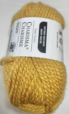 LOOPS & THREADS CHARISMA 1-Pk MUSTARD. I COMBINE SHIPPING, See Details.