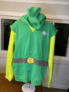 Nintendo Legend Of Zelda Link Verde Xl Com Capuz Hoodie Moletom Licenciado Novo! | eBay
