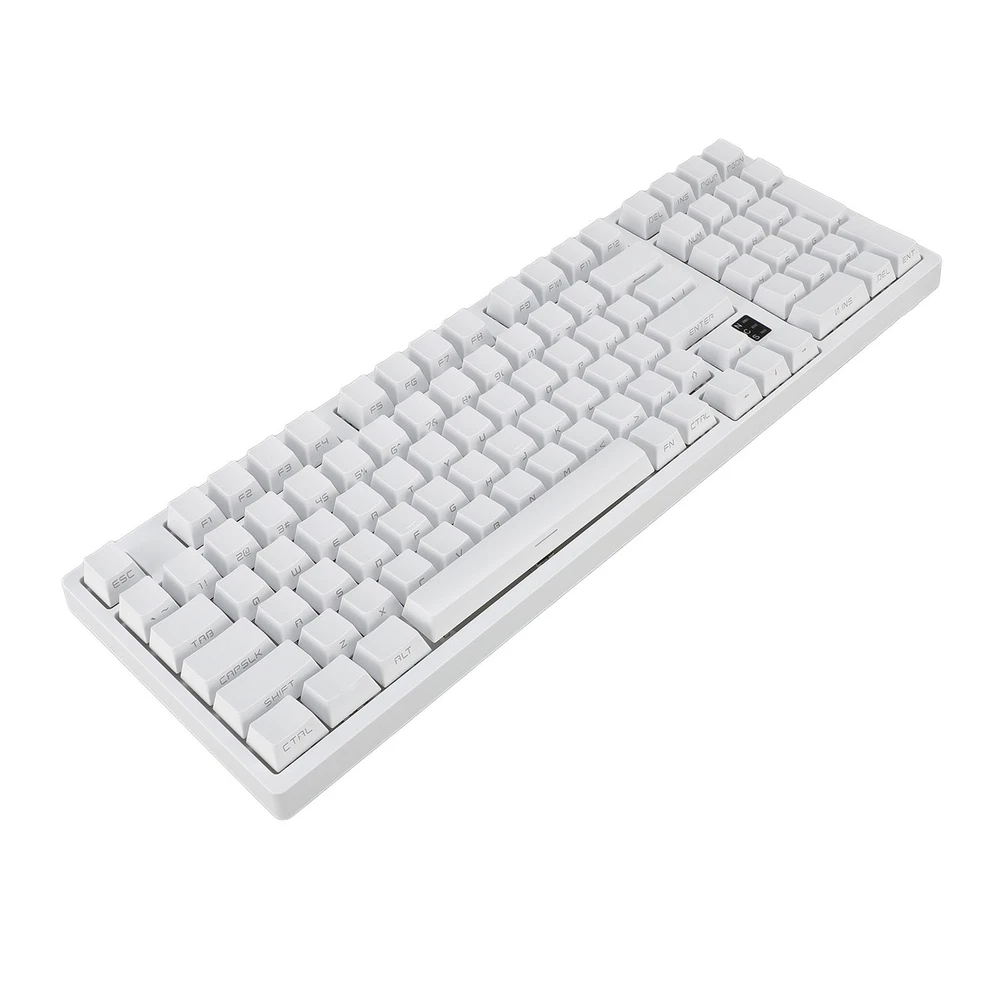 98-Key Wireless Mechanical Keyboard with 3-Mode Connectivity, Linear Switches, and RGB Backlight