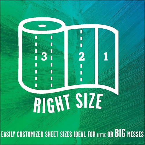 Seventh Generation 100% Recycled Paper Towels, 2 Ply, 140 Sheets, 6 Rolls - 第 4/5 張圖片