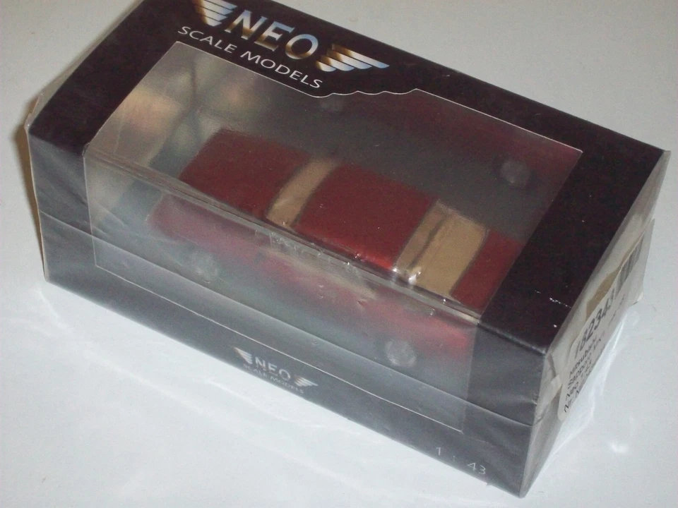 NEO SCALE MODELS 1/43 43443A MITSUBISHI SAPPORO MK1 1982 red metallic metallizza - Immagine 2 di 4