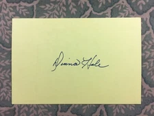 Diana Hale - The Glove - Get Smart - Planet of the Apes - Autographed 1990