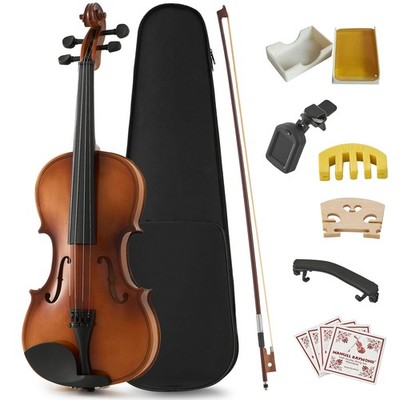 Professional 4/4 Full Size Violin Set Lightweight Design with Stable Rich Sound