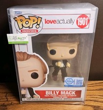 Funko Pop Movies Love Actually Billy Mack #1901 Funko Exclusive With Protector