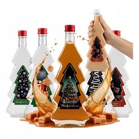 5X Choinka-Flaschen 500Ml + Choinka-Etikett, Flaschen FüR Feiertage, LiköR, Wein