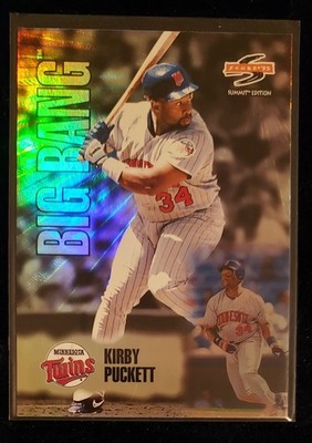 1995 Score Summit Edition Big Bang Kirby Puckett #BB11