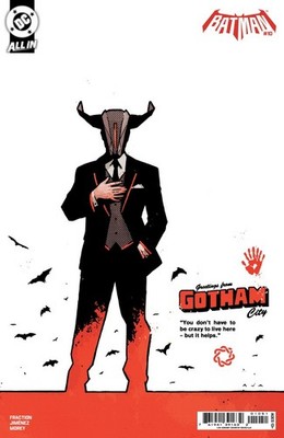 BATMAN #10 (2026)- 1:25 DAVID AJA CARDSTOCK VARIANT- MATT