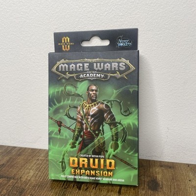 Arcane Wonders Boardgame Mage Wars Academy - Druid Expansion Box New