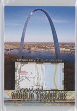 2018 Goodwin Champions World Traveler Map Relics Gateway Arch United States 2wm