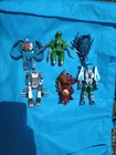 Vintage Insect Converters Transformers Bootleg Bug Plastic Toy Figures Lot As Is
