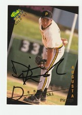Dennis Konuszewski Signed 1993 Classic Best Gold Card Auto Pirates Autograph COA